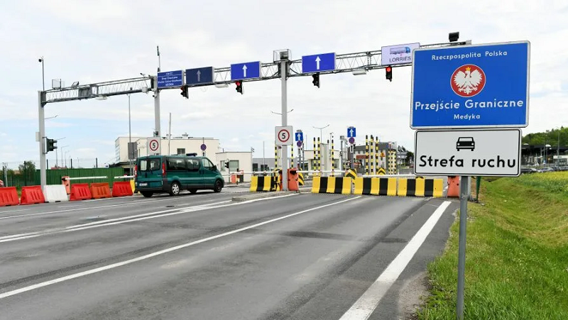 терминалы в замостье на польско-украинской границе